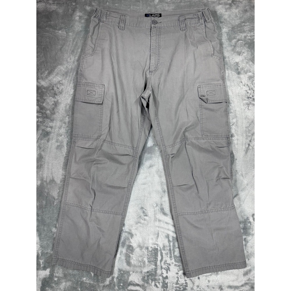 LA Police Gear LAPG Core Cargo Pants Grey Ripstop Tactical Workwear 38x30